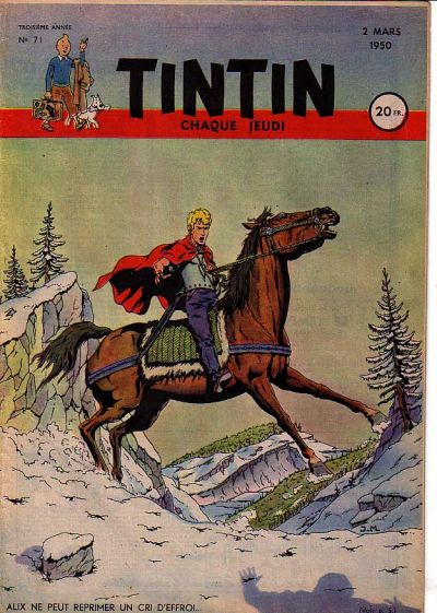 Cover for Journal de Tintin (Dargaud, 1948 series) #71