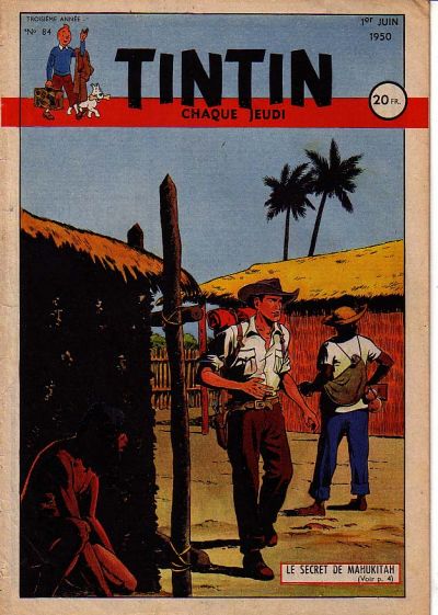 Cover for Journal de Tintin (Dargaud, 1948 series) #84