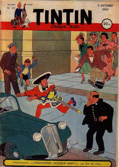 Cover for Journal de Tintin (Dargaud, 1948 series) #102