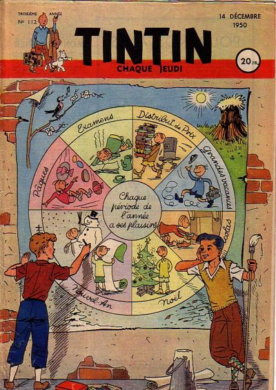 Cover for Journal de Tintin (Dargaud, 1948 series) #112