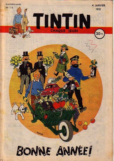 Cover for Journal de Tintin (Dargaud, 1948 series) #115