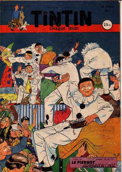 Cover for Journal de Tintin (Dargaud, 1948 series) #131