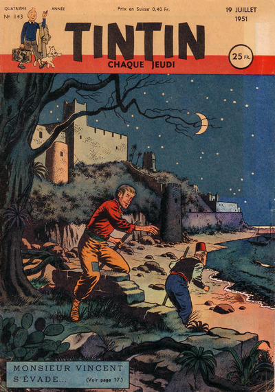 Cover for Journal de Tintin (Dargaud, 1948 series) #143
