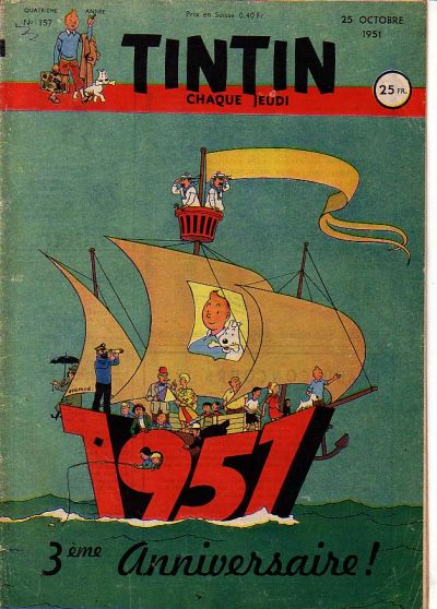 Cover for Journal de Tintin (Dargaud, 1948 series) #157