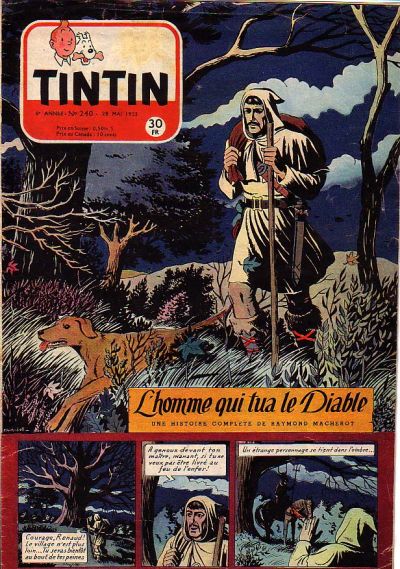 Cover for Journal de Tintin (Dargaud, 1948 series) #240