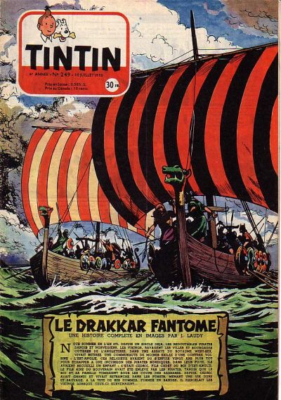 Cover for Journal de Tintin (Dargaud, 1948 series) #249