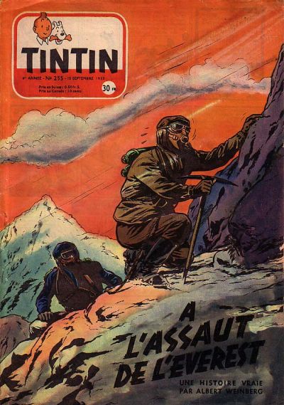 Cover for Journal de Tintin (Dargaud, 1948 series) #255