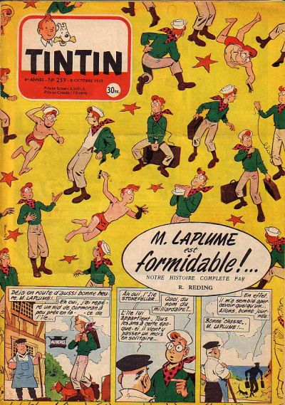 Cover for Journal de Tintin (Dargaud, 1948 series) #259