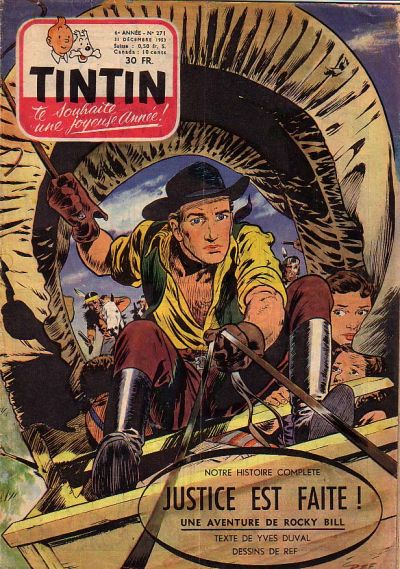 Cover for Journal de Tintin (Dargaud, 1948 series) #271