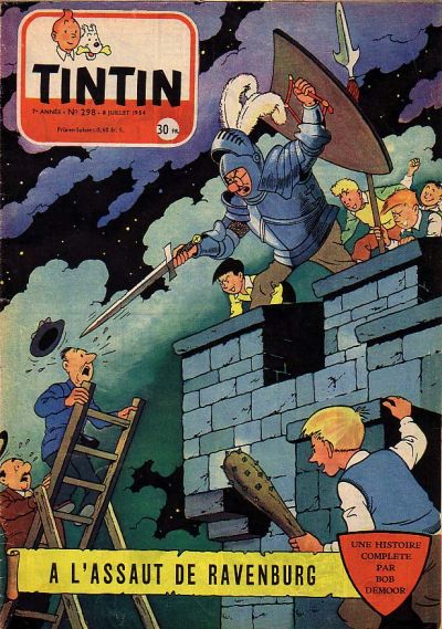 Cover for Journal de Tintin (Dargaud, 1948 series) #298