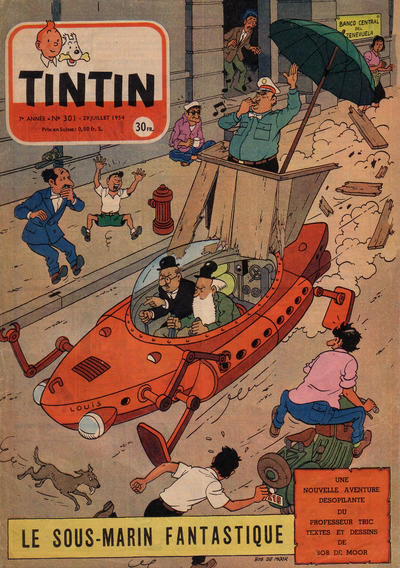 Cover for Journal de Tintin (Dargaud, 1948 series) #301