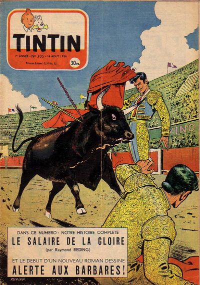Cover for Journal de Tintin (Dargaud, 1948 series) #305