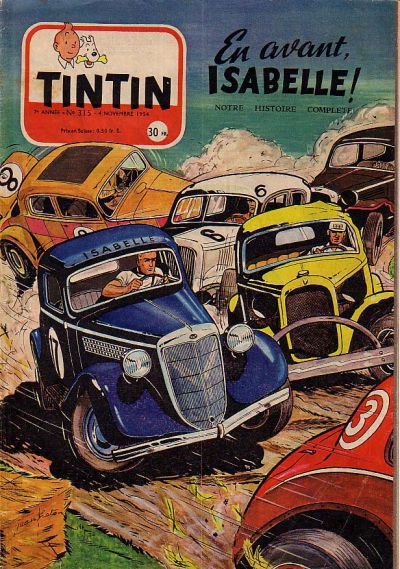Cover for Journal de Tintin (Dargaud, 1948 series) #315