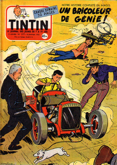 Cover for Journal de Tintin (Dargaud, 1948 series) #377