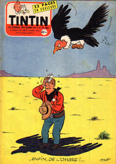 Cover for Journal de Tintin (Dargaud, 1948 series) #389