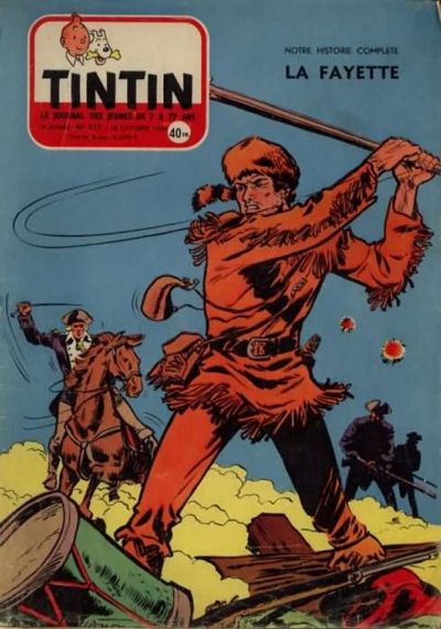 Cover for Journal de Tintin (Dargaud, 1948 series) #417