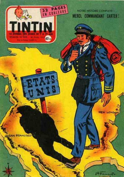 Cover for Journal de Tintin (Dargaud, 1948 series) #440