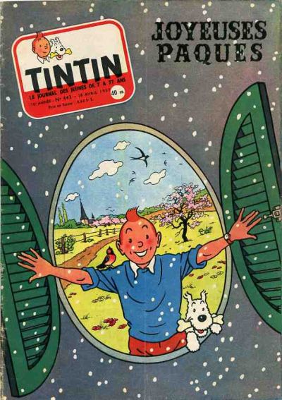 Cover for Journal de Tintin (Dargaud, 1948 series) #443