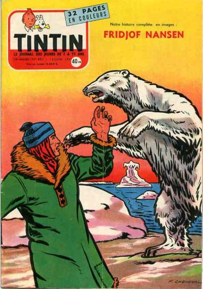 Cover for Journal de Tintin (Dargaud, 1948 series) #451