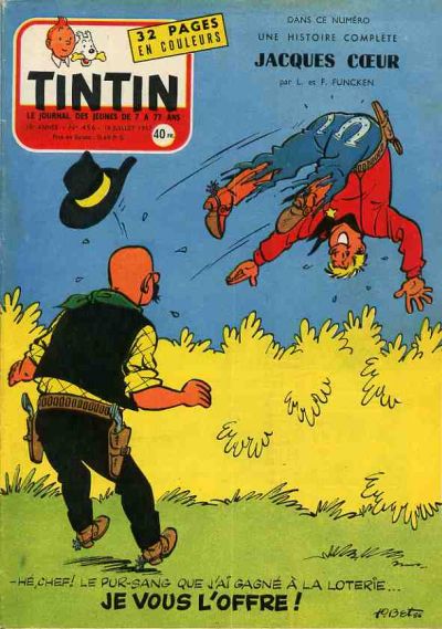 Cover for Journal de Tintin (Dargaud, 1948 series) #456