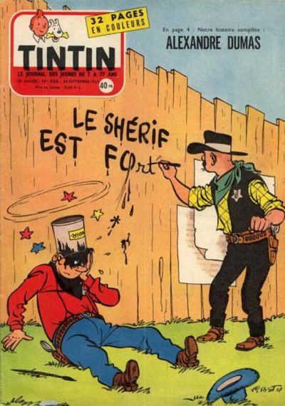 Cover for Journal de Tintin (Dargaud, 1948 series) #466
