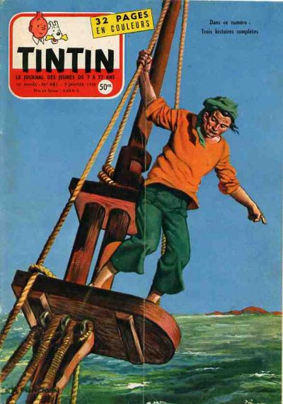 Cover for Journal de Tintin (Dargaud, 1948 series) #481
