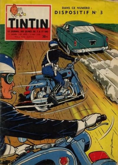Cover for Journal de Tintin (Dargaud, 1948 series) #499