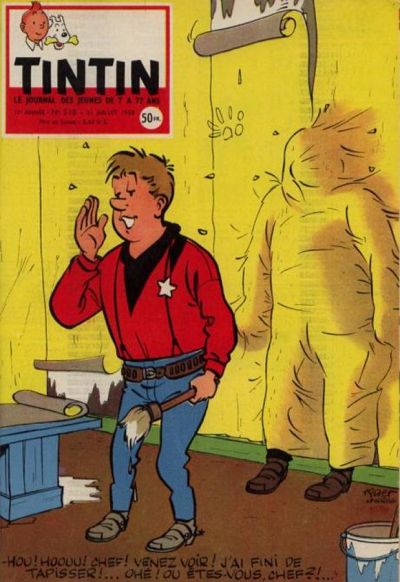 Cover for Journal de Tintin (Dargaud, 1948 series) #510