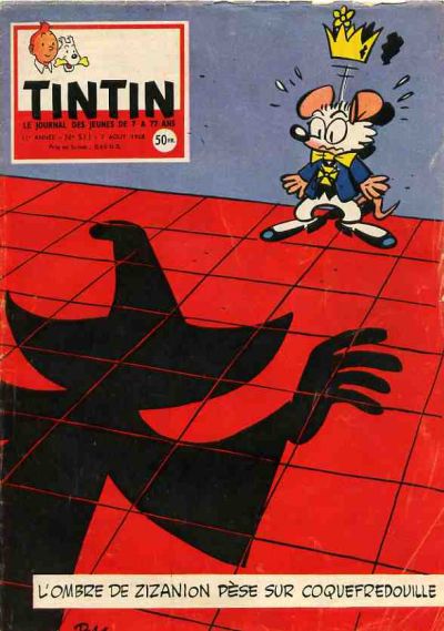 Cover for Journal de Tintin (Dargaud, 1948 series) #511