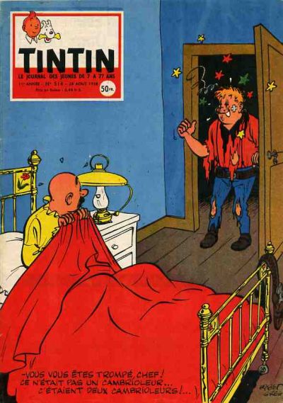 Cover for Journal de Tintin (Dargaud, 1948 series) #514