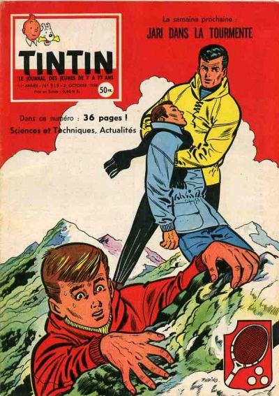 Cover for Journal de Tintin (Dargaud, 1948 series) #519