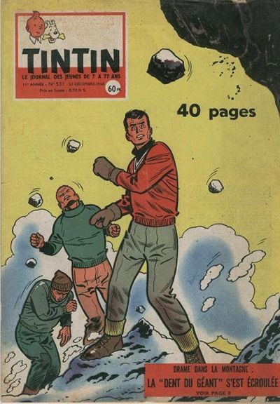 Cover for Journal de Tintin (Dargaud, 1948 series) #531