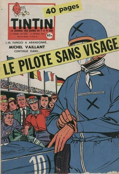 Cover for Journal de Tintin (Dargaud, 1948 series) #539