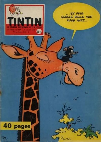 Cover for Journal de Tintin (Dargaud, 1948 series) #559