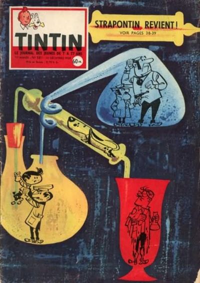 Cover for Journal de Tintin (Dargaud, 1948 series) #581