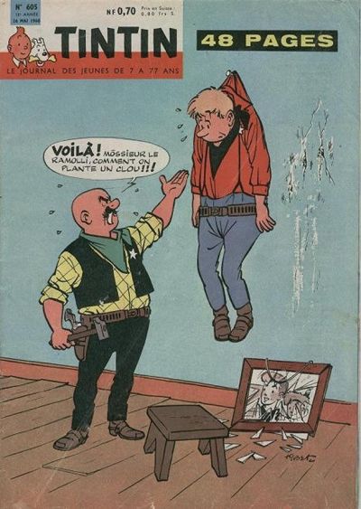 Cover for Journal de Tintin (Dargaud, 1948 series) #605
