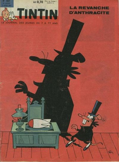Cover for Journal de Tintin (Dargaud, 1948 series) #667