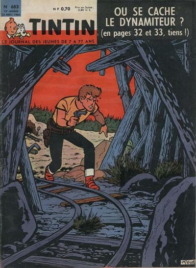 Cover for Journal de Tintin (Dargaud, 1948 series) #683