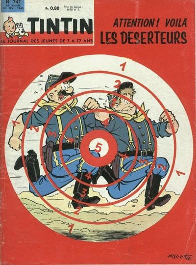 Cover for Journal de Tintin (Dargaud, 1948 series) #747