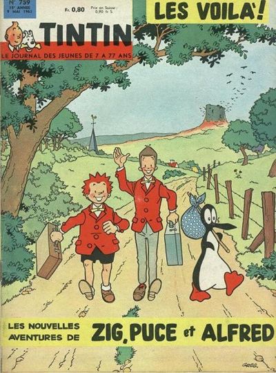 Cover for Journal de Tintin (Dargaud, 1948 series) #759