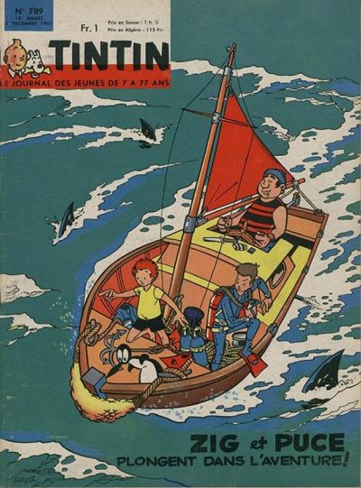 Cover for Journal de Tintin (Dargaud, 1948 series) #789