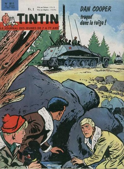 Cover for Journal de Tintin (Dargaud, 1948 series) #811