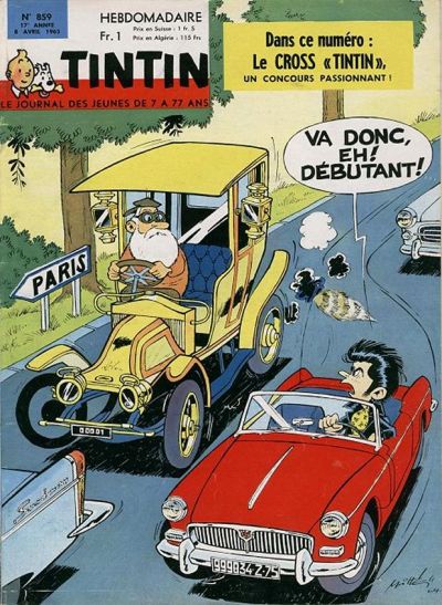 Cover for Journal de Tintin (Dargaud, 1948 series) #859