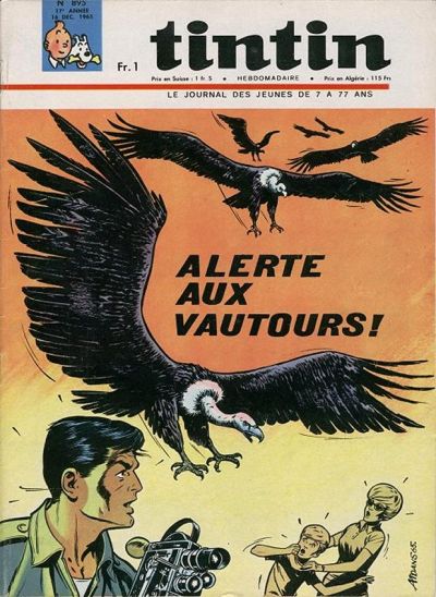 Cover for Journal de Tintin (Dargaud, 1948 series) #896