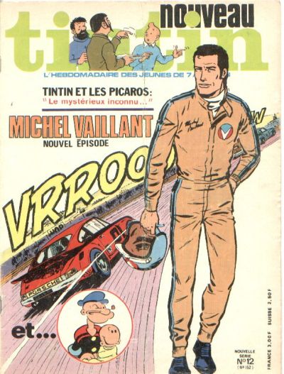 Cover for Nouveau Tintin (Dargaud, 1975 series) #12