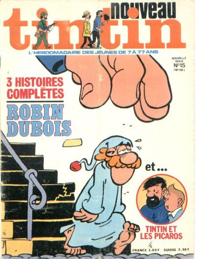 Cover for Nouveau Tintin (Dargaud, 1975 series) #15