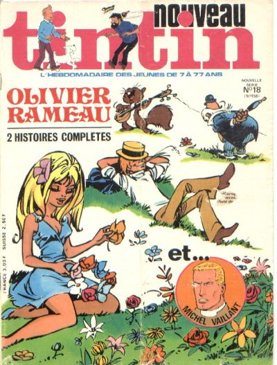 Cover for Nouveau Tintin (Dargaud, 1975 series) #18