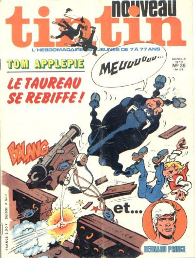 Cover for Nouveau Tintin (Dargaud, 1975 series) #38 (178)