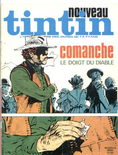 Cover for Nouveau Tintin (Dargaud, 1975 series) #64