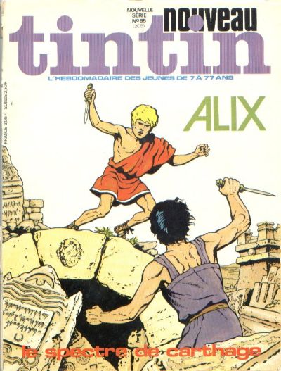 Cover for Nouveau Tintin (Dargaud, 1975 series) #65